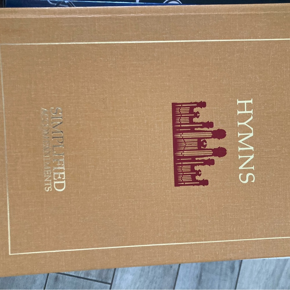 Hymn Book with Simplified Arrangements